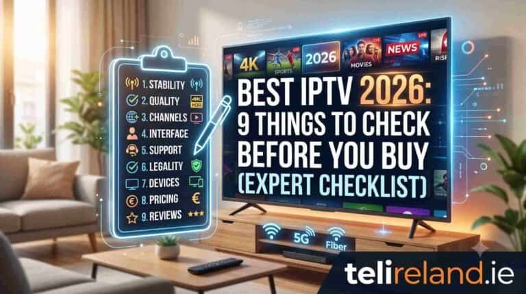 Best IPTV 2026 checklist – how to choose a reliable IPTV provider